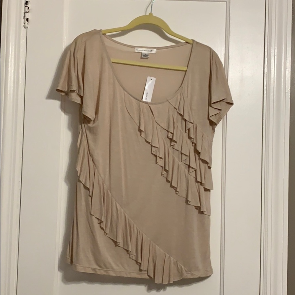 NWT August Silk shirt